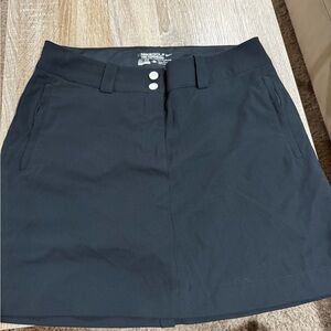Nike Golf Black Skort with Button Detail